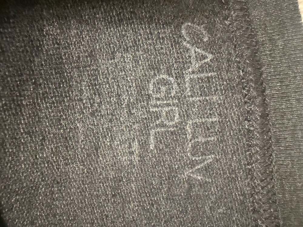 CaliLu Girl Black Graphic CrewSweatshirt with ROCK Lettering and Leopard back - Picture 3 of 3